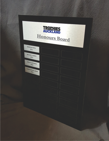 Honours Board - Black Acrylic